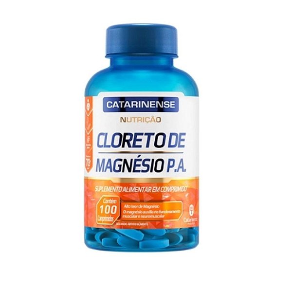 CLORETO DE MAGNESIO PA CATARINENSE 100CPR