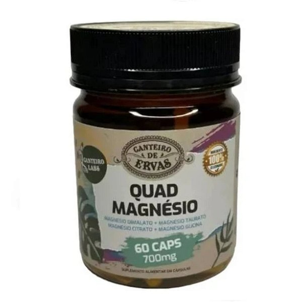 QUAD MAGNESIO 700MG 60CPS