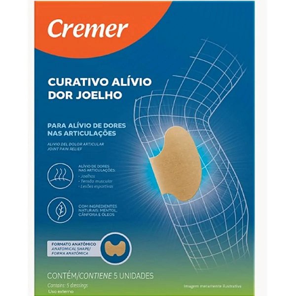 CREMER CURATIVO ALIVIO DOR JOELHO 5UN CREMER