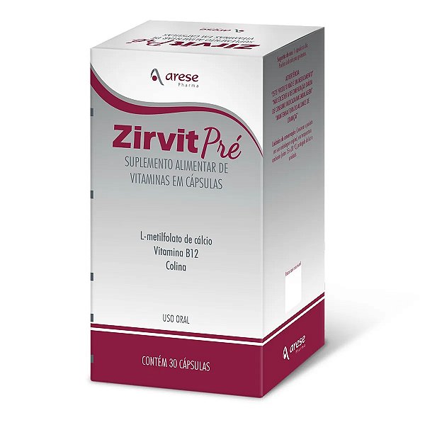 ZIRVIT PRE 30CPS