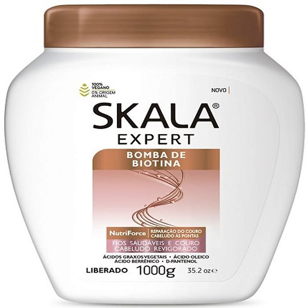CREME DE TRATAMENTO SKALA 1KG BOMBA BIOTINA