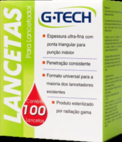 GTECH LANCETAS 100 PARA LANCETADOR  28G (LAN28 10G2)