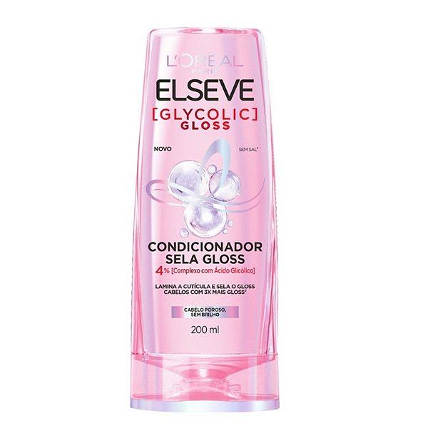 Condicionador Elseve Glycolic Gloss 200ml