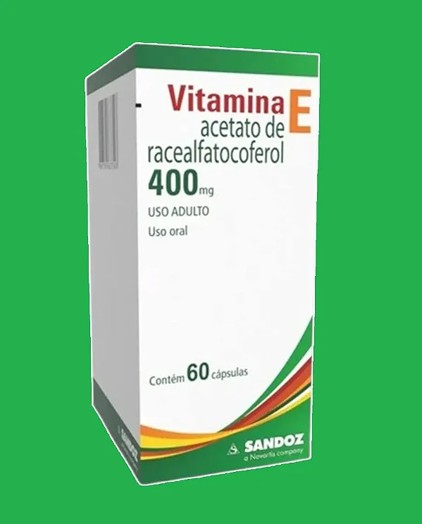 VITAMINA E SANDOZ 400MG 60CPS