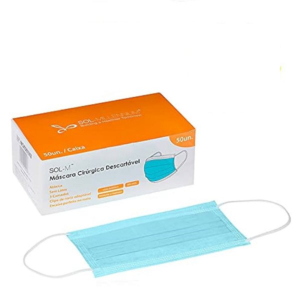 MASC DESC SOL-MILLE  TRIPLA ELAST C/50