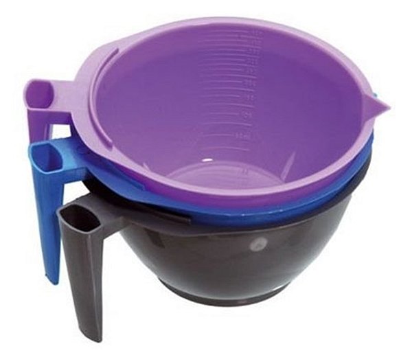 Tigela Para Tintura Graduada Com Suporte De Pincel REF. 0188