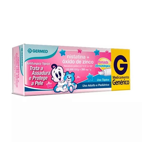 Nistatina + Óxido de Zinco Germed Pomada com 60g