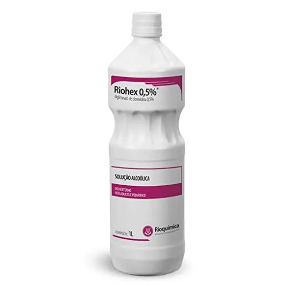 CLOREXIDINA 0,5%  ALCOOLICA RIOHEX 1L