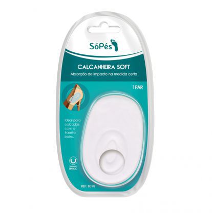 CALCANHEIRA SOFT GEL SO PES TAM.UNICO