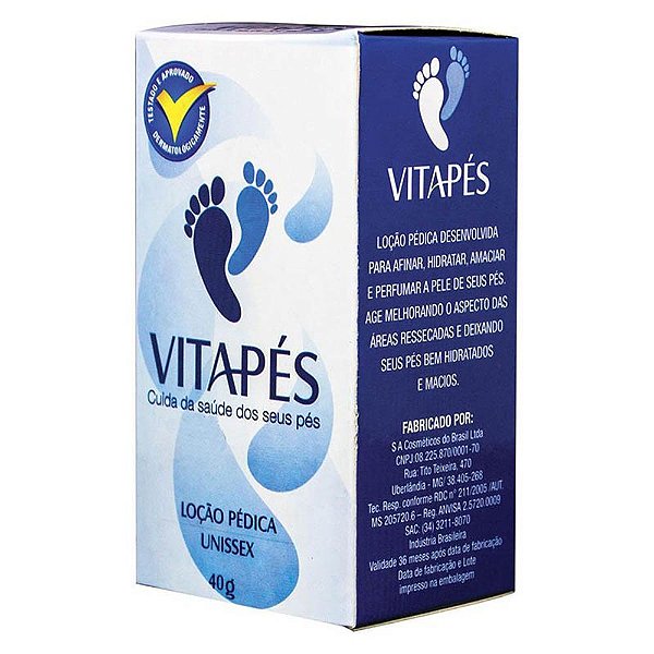 VITAPES LOCAO PEDICA UNISSEX 40G