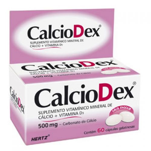 CALCIODEX 500MG 60CAPS GELATINOSA KLEY HERTZ