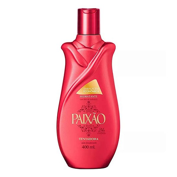 Loção hidratante corporal tentadora Paixão 400ml