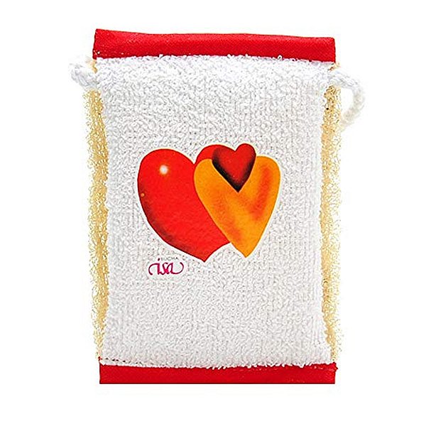 BUCHA PARA BANHO DUPLA FACE PERSONAGENS ISABRASIL