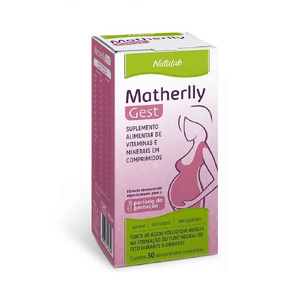 MATHERLLY GEST 30CPR - NATURELIFE