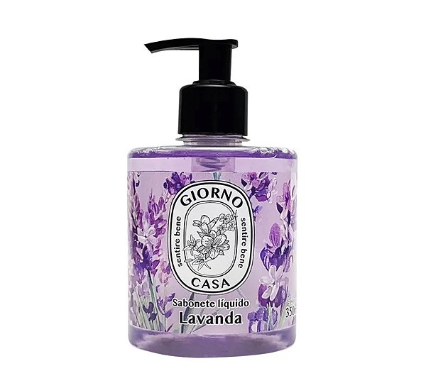 Sabonete Líquido Giorno Casa Flor de Lavanda 350ml