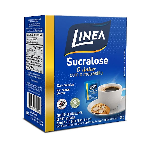 ADOCANTE SUCRALOSE 50 ENVELOPES 500MG