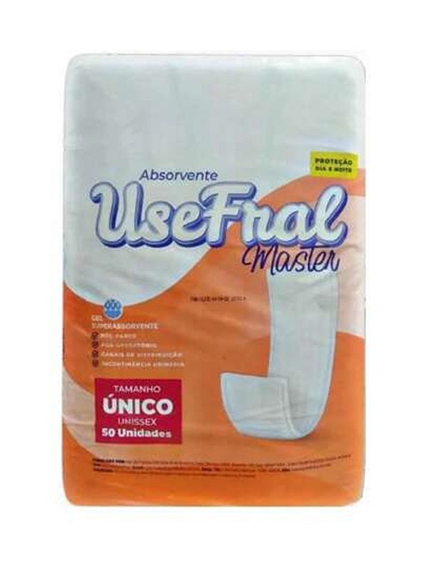 ABSORVENTE GERIATRICO USEFRAL TAMANHO UNICO 50UN