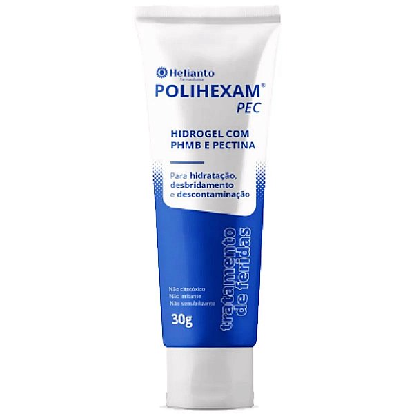 Hidrogel com PHMB e Pectina Polihexam 0,1% 30gr Helianto