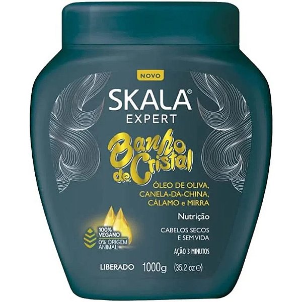 CREME DE TRATAMENTO SKALA 1KG BANHO DE CRISTAL