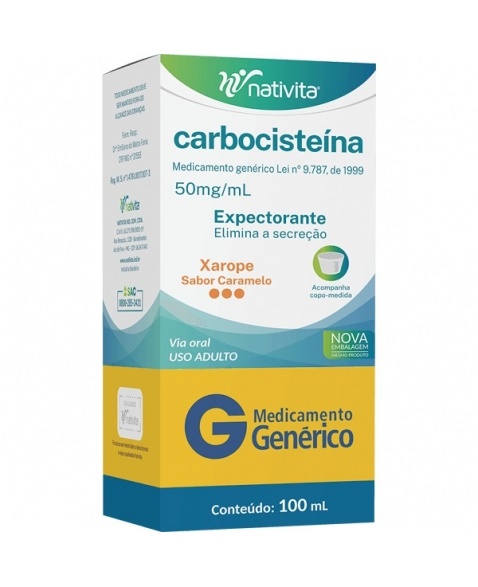 CARBOCISTEINA XPE ADULTO 100ML NATIVITA