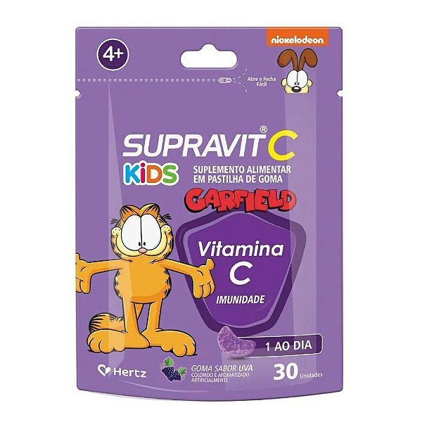 SUPRAVIT C KIDS UVA 30 GOMAS