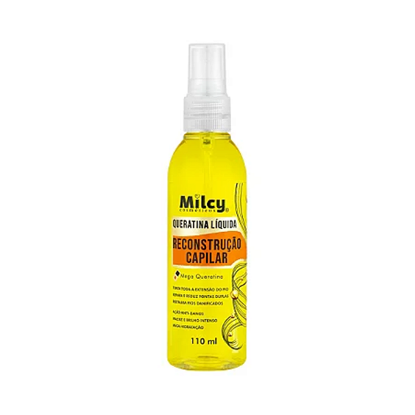 QUERATINA LIQUIDA RECONSTRUCAO CAPILAR  MILCY 110ML