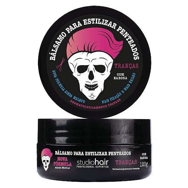 BALSAMO P/ESTILIZAR PENTEADOS STUDIO HAIR TRANÇAS 120G
