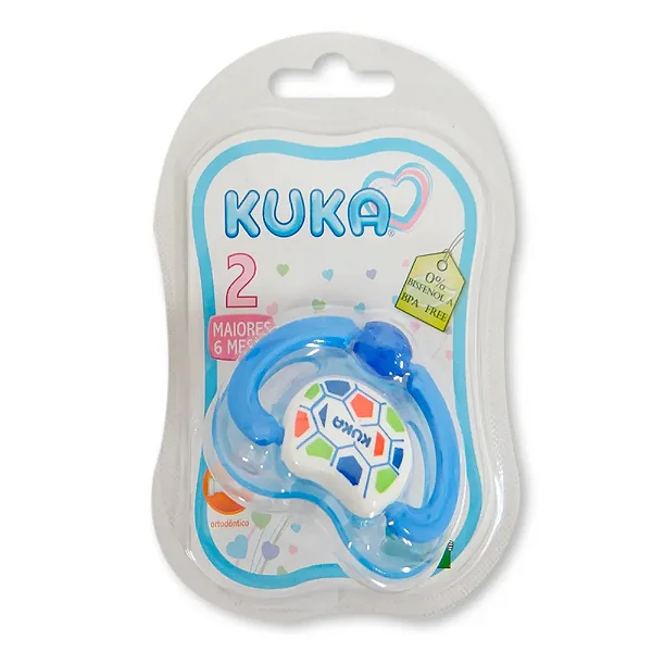 CHUPETA KUKA CRISTAL LOVELY AZUL ORTO REF:2051