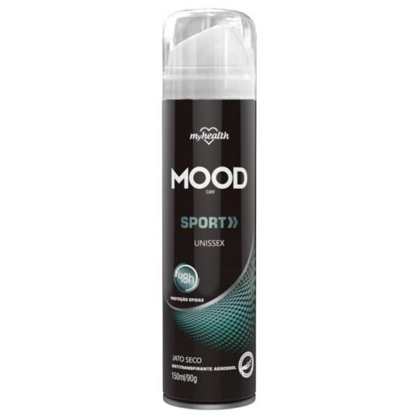 DESODORANTE MOOD AEROSOL UNISSEX SPORT 150ML