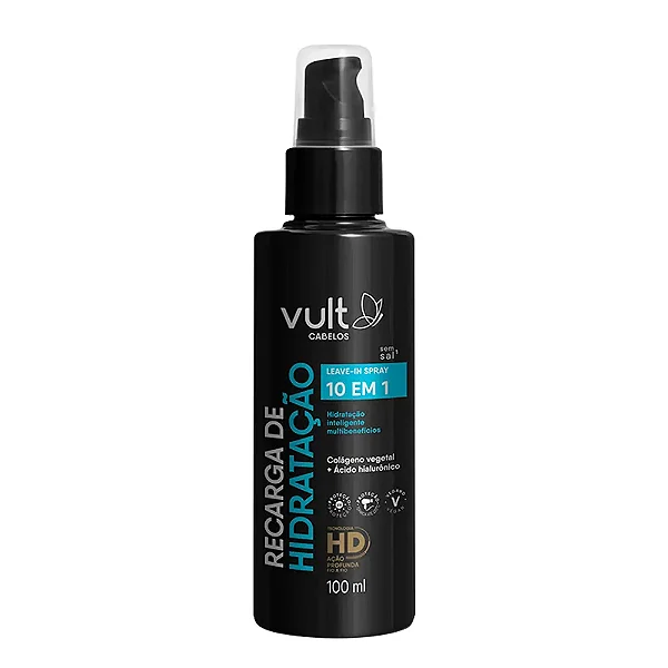 LEAVE IN SPRAY  VULT RECARGA DE HIDRATAÇÃO 100ML