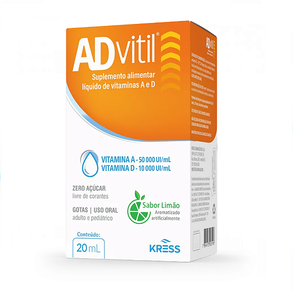 ADVITIL BABY   A E D GOTAS 20ML SABOR LIMAO - KRESS