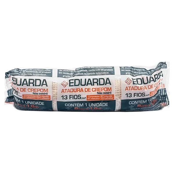 ATADURA EDUARDA CREPOM 8CM