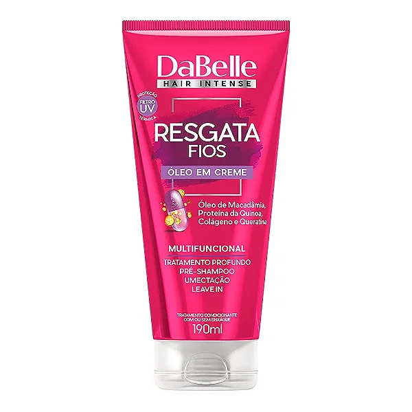 OLEO CREME DABELLE RESGATA FIOS MUNTIFUNCIONAL 190ML