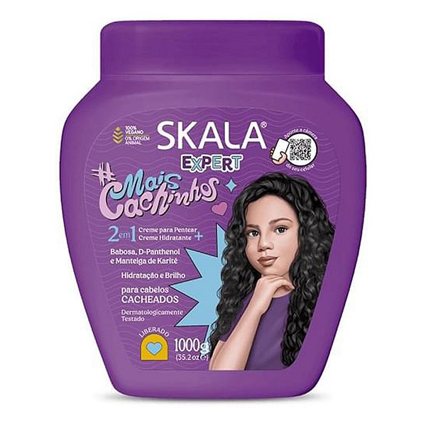 CREME DE  TRATAMENTO SKALA 1KG MAIS CACHINHOS