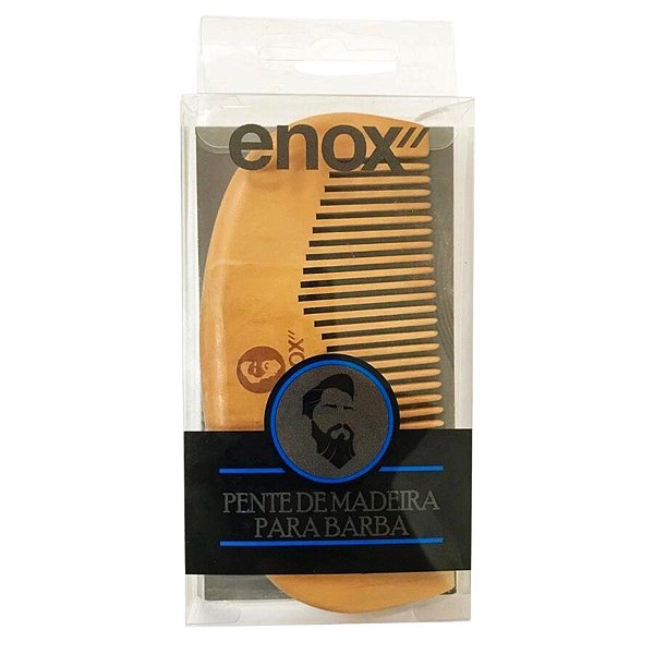 PENTE DE MADEIRA PARA BARBA ENOX REF:1744
