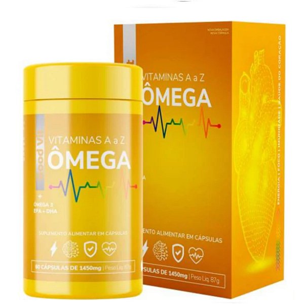 GOOD VIT OMEGA + VITAMINAS A - Z  60 CÁPSULAS