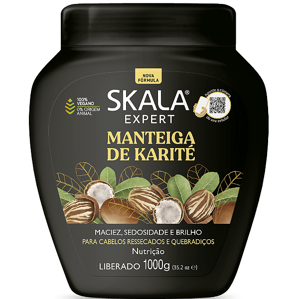 CREME DE TRATAMENTO SKALA 1KG MANTEIGA KARITE