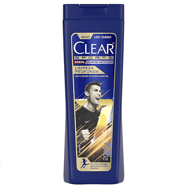 SHAMPOO CLEAR MEN ANTICASPA 200ML MEN LIMPEZA PROFUNDA