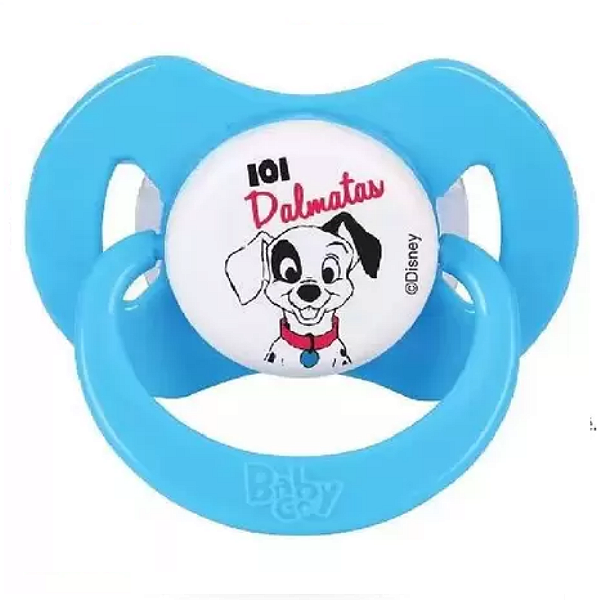CHUPETA BABY GO ORTO BICO SILICONE TAM 1 101 DALMATAS 02346