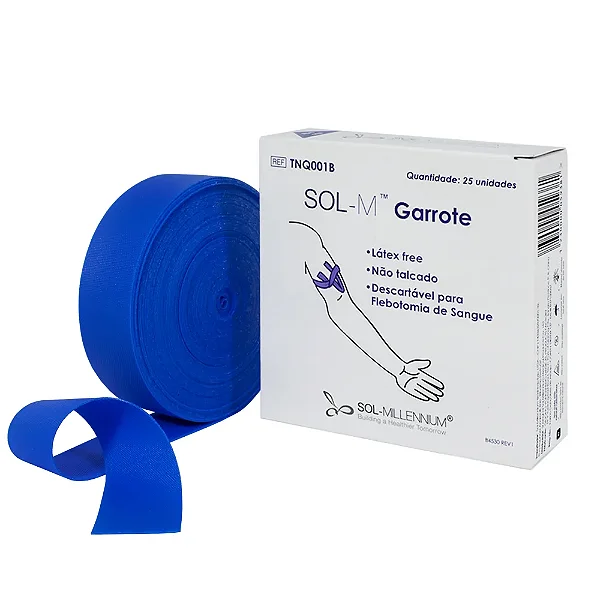 GARROTE EM ROLO PICOTADO A CADA 45CM COM 25UN