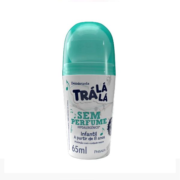 DESODORANTE TRA LA LA KIDS ROLLON SEM PERFUME 65ML VERDE