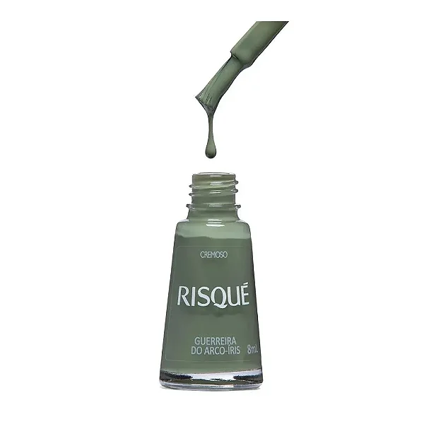 ESMALTE RISQUE CINTILANTE GUERREIRA DO ARCO IRIS 8ML