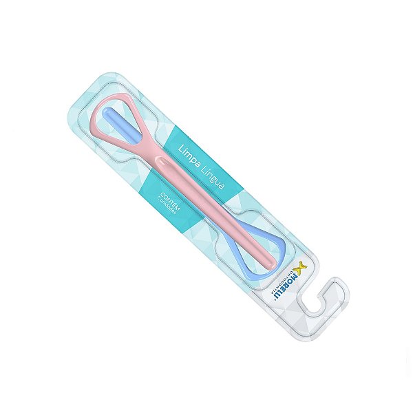 LIMPADOR DE LINGUA MORELLI 1 UN AZUL E 1 UN ROSA