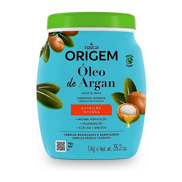 MASCARA ORIGEM 1KG OLEO DE ARGAN