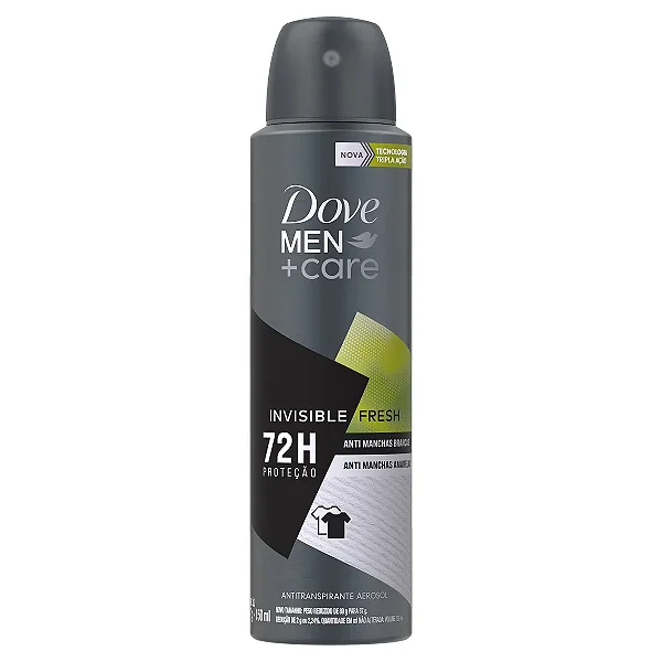 DESODORANTE DOVE AEROSOL INVISIBLE FRESH 150M