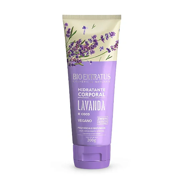 Hidratante Corporal  Bio Extratus Lavanda 200g