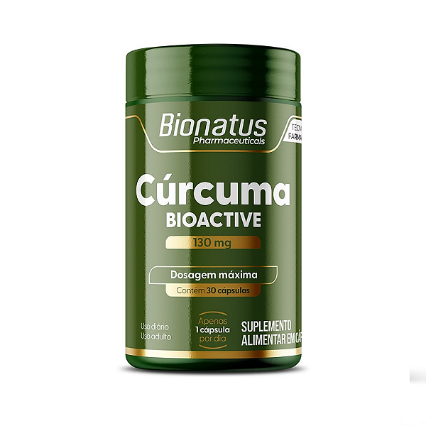 CURCUMA GREEN 130MG  30CAPS BIONATUS