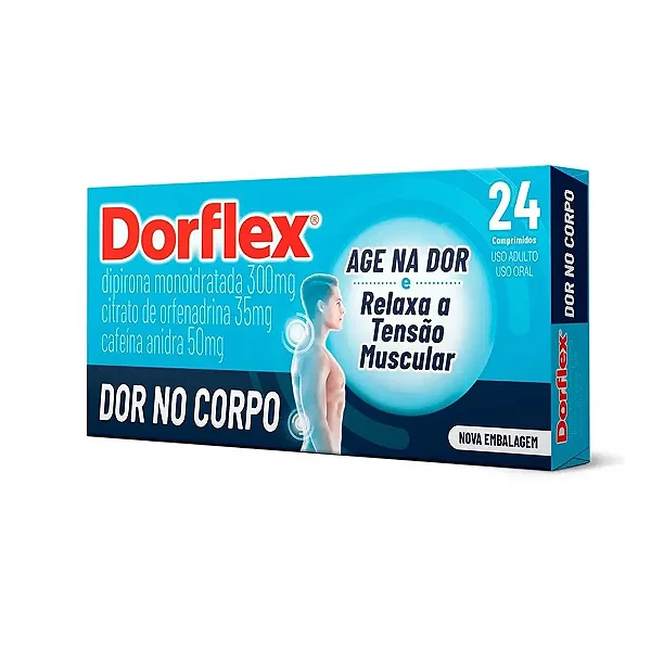 DORFLEX  24CPR CAIXA