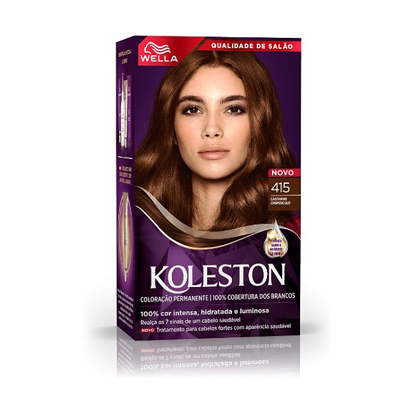 TINTURA KOLESTON 415 CASTANHO CREPUSCULO