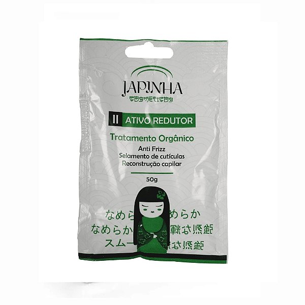 SACHE ATIVO REDUTOR ORGANICO JAPINHA 50G